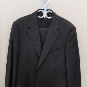 Canali Charcoal Men's Suit Jacket